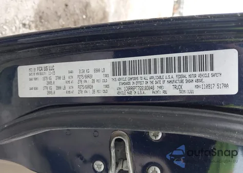 2016 Ram 1500 Longhorn z USA, uszkodzony, nr VIN 1C6RR6PT7GS183046